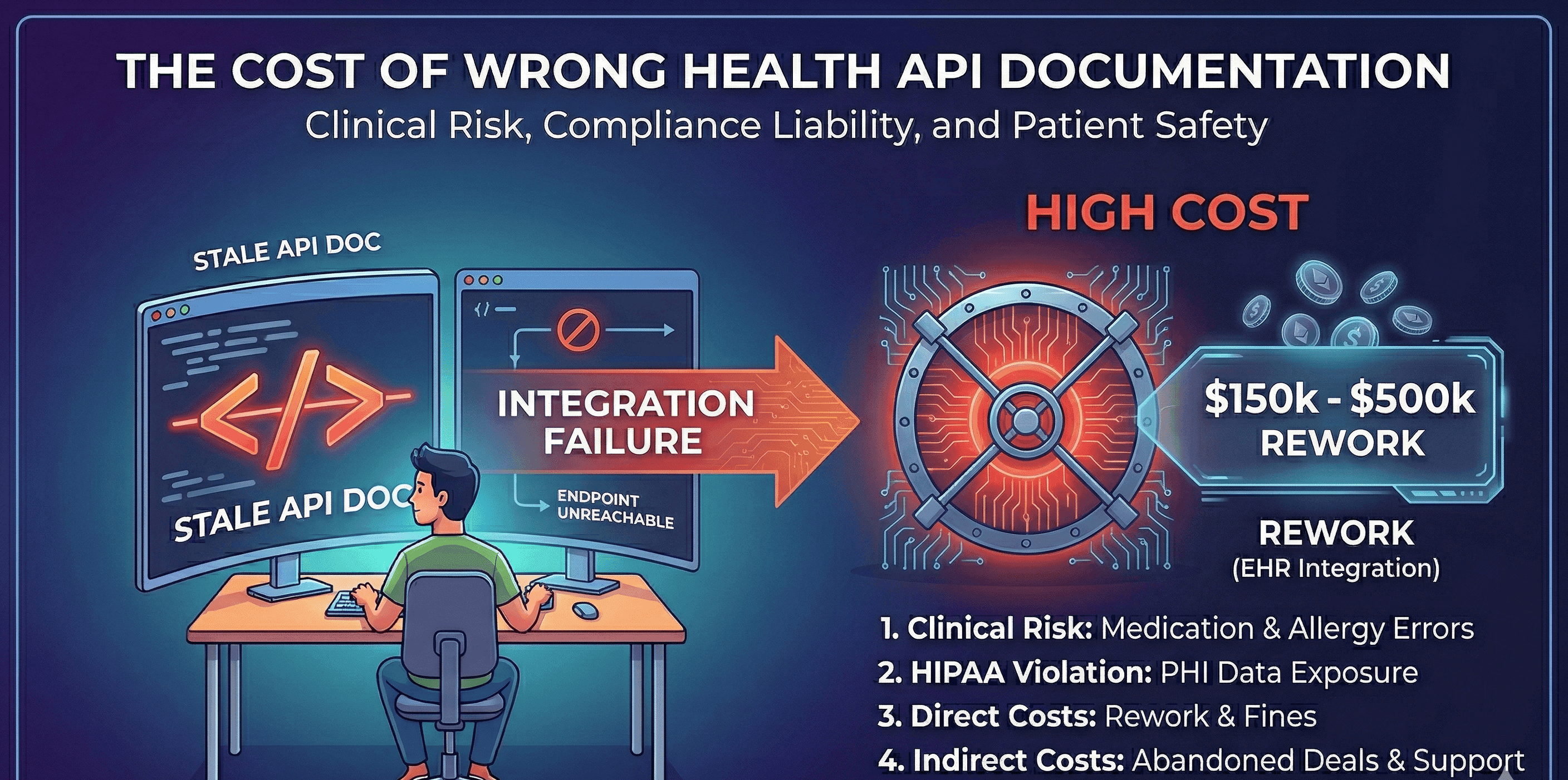 Cover Image for What a wrong API example costs healthtech companies